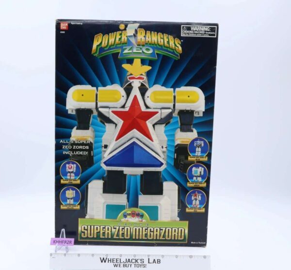 Deluxe Super Zeo Megazord Power Rangers Zeo 1995 Bandai Action Figure main image