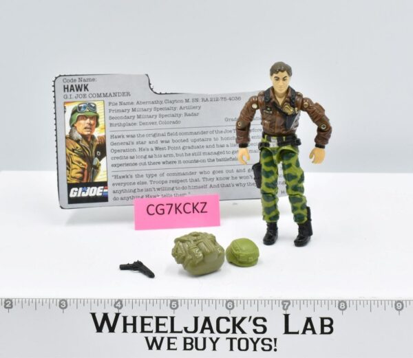 Hawk V2 100% Complete G.I. Joe 1986 Hasbro Vintage Action Figure main image