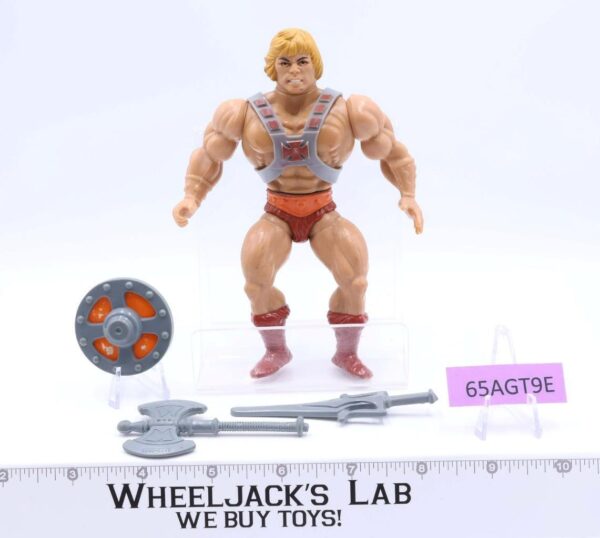 He-Man 100% Complete He-Man Masters of the Universe MOTU Mattel 1982 Vintage main image