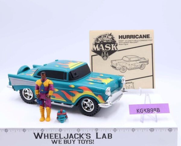 Hurricane W/Hondo MacLean 100% Complete 1986 MASK M.A.S.K. Kenner Action Figure main image