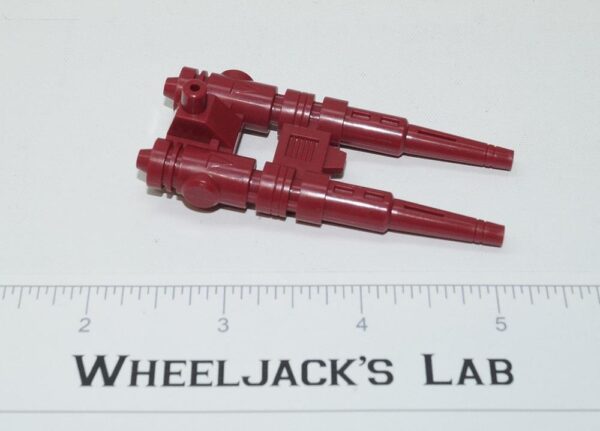 Metroplex Six-Gun Red Double Gun 1985 Vintage G1 Transformers Action Figure main image