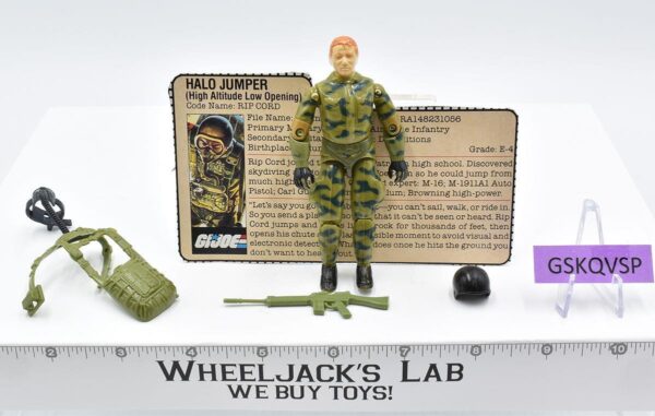 Rip Cord V1 100% Complete G.I. Joe 1984 Hasbro Vintage Action Figure main image