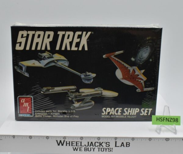 Space Ship Set Star Trek AMT Ertl 1989 Vintage Model Kit NEW MISB main image