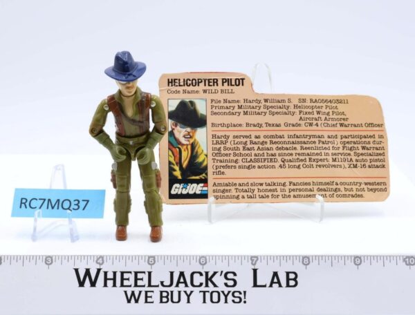 Wild Bill V1 100% Complete G.I. Joe 1983 Hasbro Vintage Action Figure main image