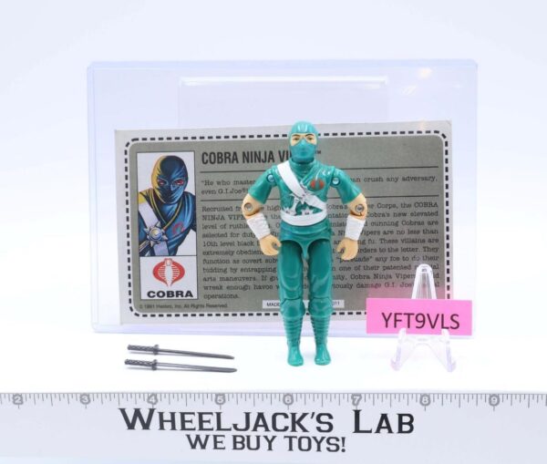 Cobra Ninja Viper V1 MAIL AWAY Complete G.I. Joe 1992 Hasbro Vintage Figure main image