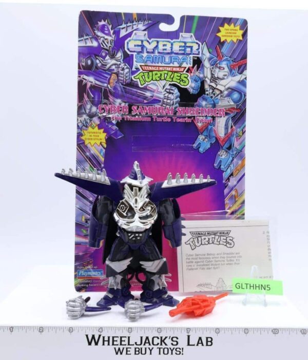 Cyber Samurai Shredder TMNT 1994 Playmates Vintage Action Figure main image