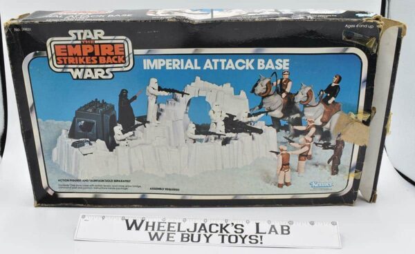 Hoth Imperial Attack Base Complete W/Box NICE COLOR 1980 Star Wars ESB Kenner main image