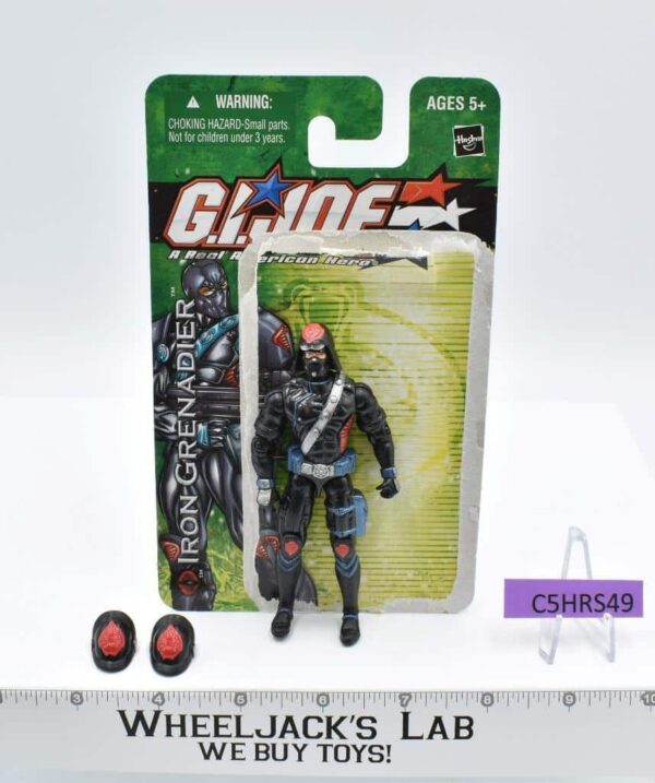 Iron Grenadier v2 G.I. Joe Spytroops 2003 Hasbro Action Figure main image