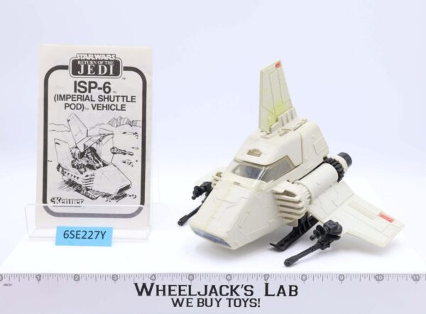 ISP-6 Imperial Shuttle Pod Mini Rig 100% Complete 1983 Star Wars ROTJ Kenner main image