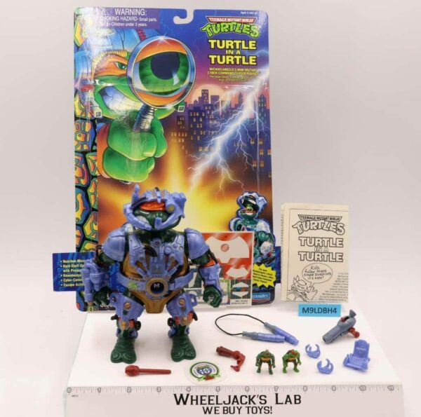 Mike’s Cyber Command Center Playset Turtle in a Turtle Complete TMNT Playmates main image