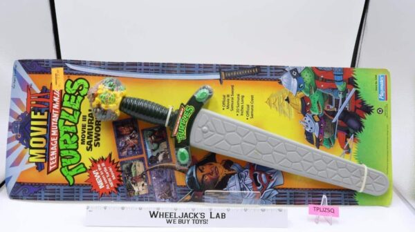 Movie III Samurai Sword Teenage Mutant Ninja Turtles TMNT 1992 Playmates NEW main image