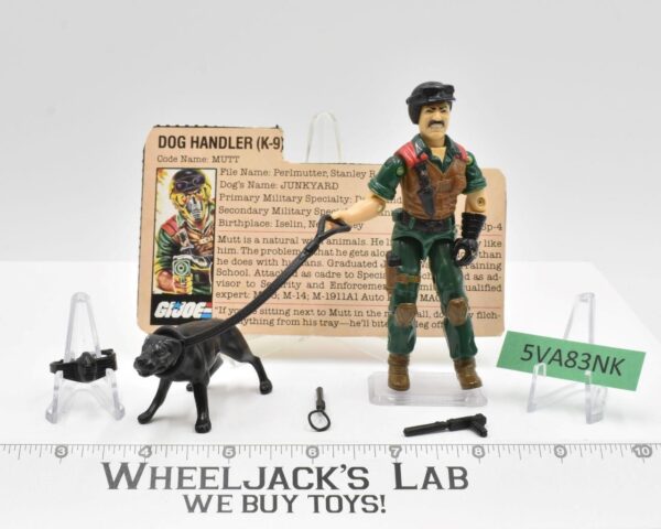 Mutt V1 100% Complete G.I. Joe 1984 Hasbro Vintage Action Figure main image