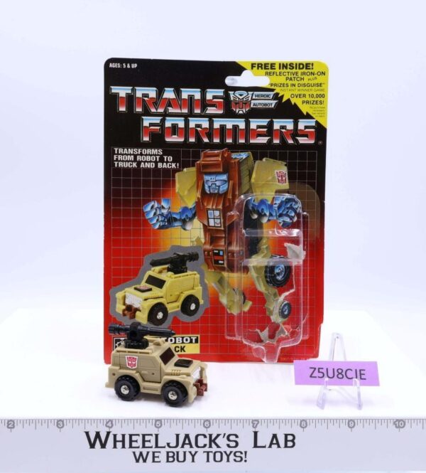 Outback 100% Complete W/CARDBACK & BUBBLE NEAR MINT 1985 G1 Transformers main image