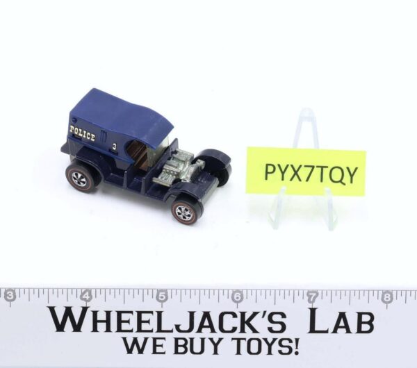 Paddy Wagon Dark Blue 1969 Hot Wheels Mattel Redlines Vintage RL main image