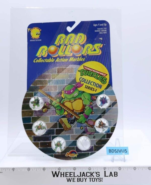 Rad Rollers Collectible Marbles Teenage Mutant Ninja Turtles 1990 Spectra Star main image