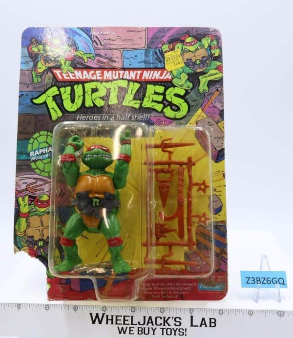 Raphael Teenage Mutant Ninja Turtles TMNT 1988 Playmates Figure NEW MOSC SEALED main image