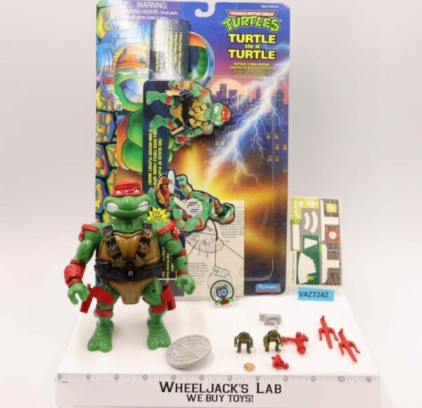 Raphael’s Samurai Sewer Lair Playset Turtle in a Turtle Complete TMNT Playmates main image