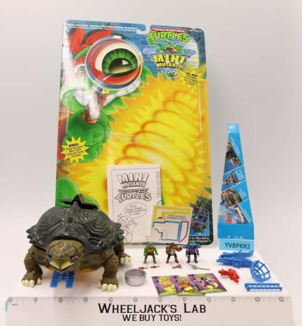 Tokka Technodrome Mini Mutants Playset 100% Complete TMNT 1994 Playmates main image