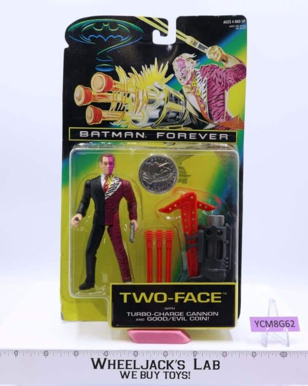 Two-Face MOSC NEW Batman Forever Kenner 1995 Action Figure main image