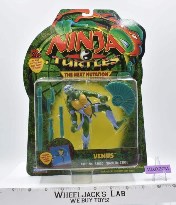 Venus Teenage Mutant Ninja Turtles TMNT Next Mutation 1997 Playmates MOSC NEW main image