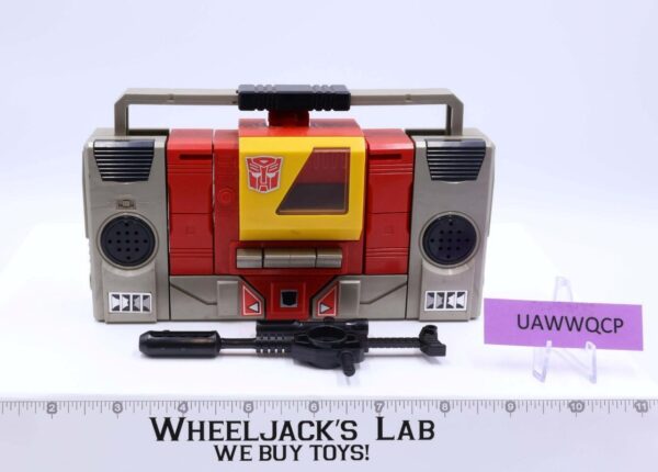 Blaster 100% Complete 1985 Vintage G1 Transformers Boombox Action Figure main image