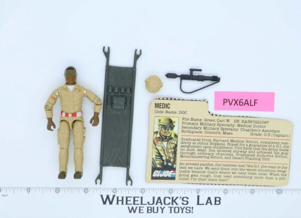 Doc V1 100% Complete G.I. Joe 1983 Hasbro Vintage Action Figure main image