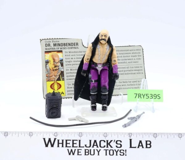 Dr. Mindbender V1 100% Complete G.I. Joe 1986 Hasbro Vintage Action Figure main image