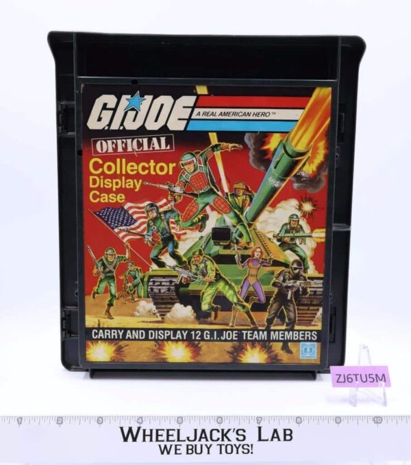 GI Joe Collector Display Case Complete 1983 Vintage Hasbro Vintage main image