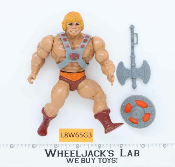 He-Man He-Man Masters of the Universe MOTU Mattel 1982 Vintage Action Figure main image