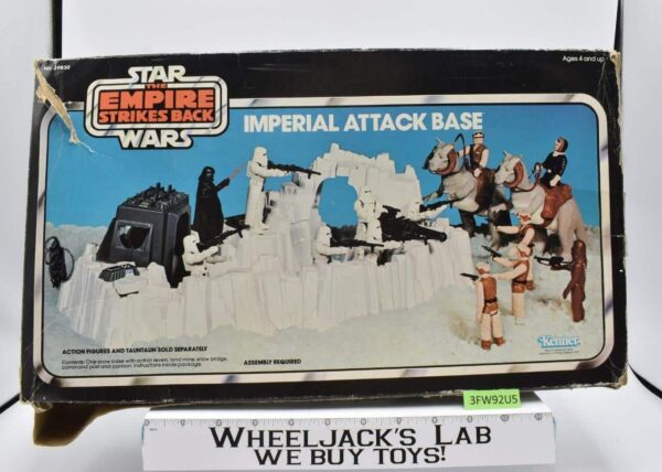 Hoth Imperial Attack Base 100% Complete W/Box 1980 Star Wars ESB Kenner Playset main image