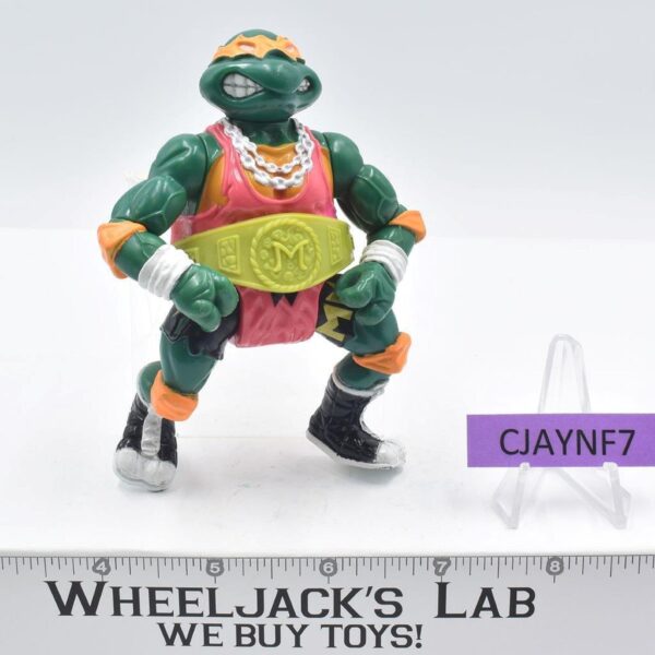 Shell Slammin’ Mike Teenage Mutant Ninja Turtles TMNT 1991 Vintage Playmates main image