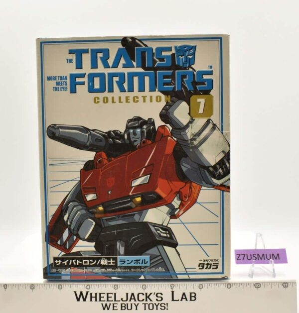 Sideswipe #7 Collection TFC Transformers G1 Reissue 2002 Takara NEW MISB SEALED main image