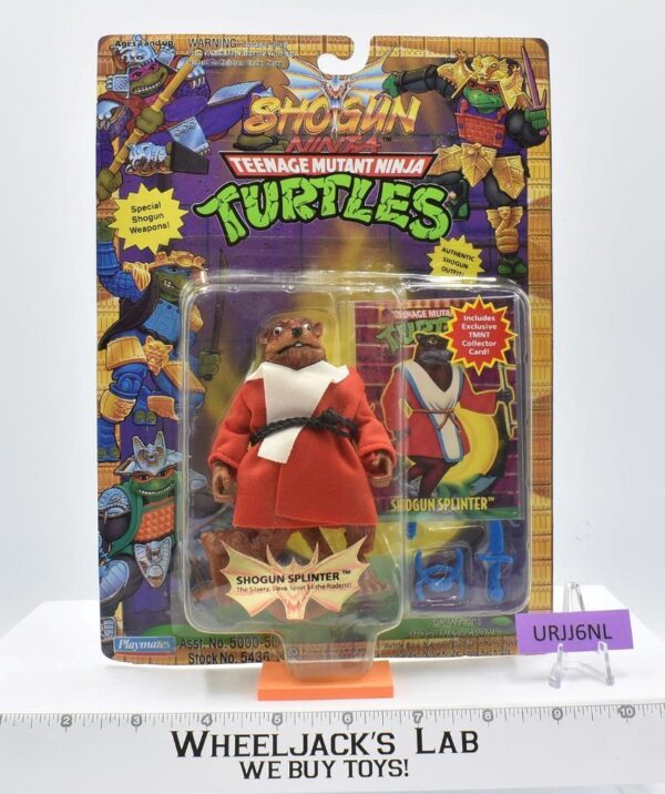 Splinter Shogun Warriors Teenage Mutant Ninja Turtles 1994 Playmates NEW MOSC main image