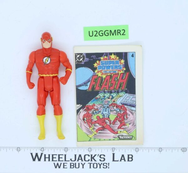 The Flash Scarlett Speedster Super Powers 1985 Kenner Vintage Action Figure main image