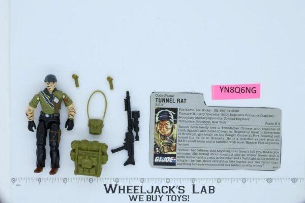 Tunnel Rat V1 100% Complete 1987 G.I. Joe Hasbro Vintage Action Figure main image