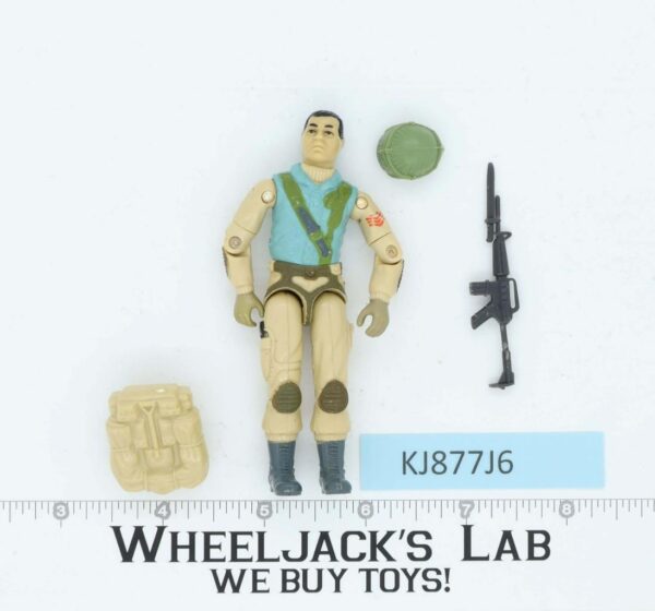 Airborne V1 100% Complete G.I. Joe Hasbro 1983 Hasbro Vintage Action Figure main image