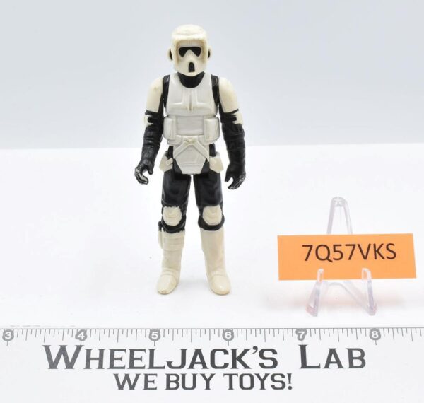 Biker Scout SHORT MOUTH Star Wars ROTJ Lili Ledy Action Figure 1983 No Repro main image