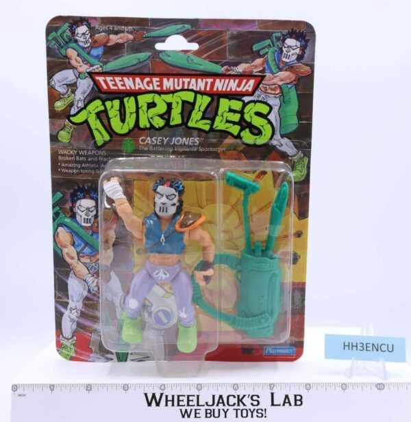 Casey Jones Teenage Mutant Ninja Turtles TMNT 1989 Playmates NEW MOSC SEALED main image