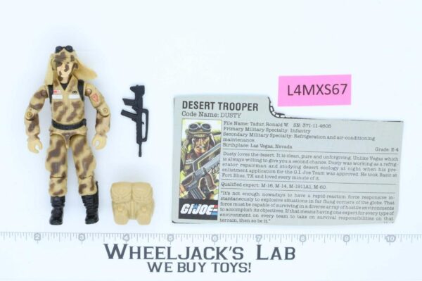 Dusty V1 G.I. Joe 1985 Hasbro Vintage Action Figure main image