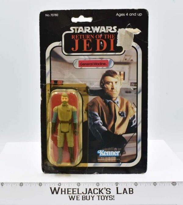 General Madine RESEALED 77 Back Star Wars ROTJ Kenner Action Figure main image