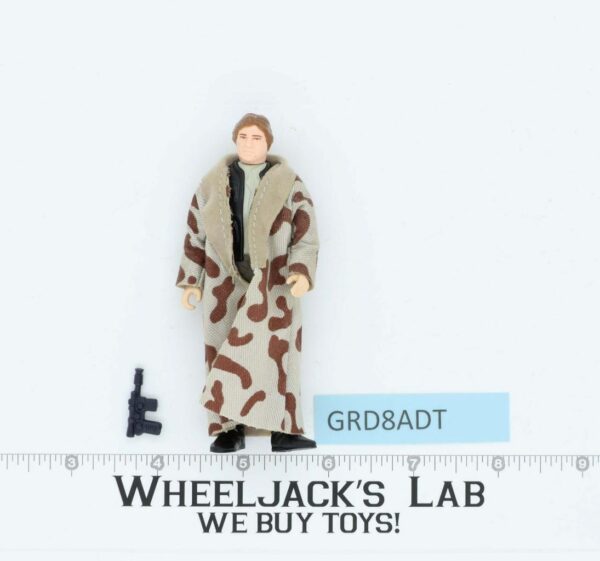 Han Solo Trench Coat 100% Complete Star Wars ROTJ 1983 Vintage Kenner NO REPRO main image