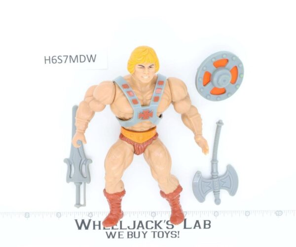 He-Man 100% Complete He-Man Masters of the Universe MOTU Mattel 1982 Vintage main image