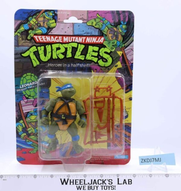 Leonardo Teenage Mutant Ninja Turtles TMNT 1988 Playmates Figure NEW MOSC SEALED main image