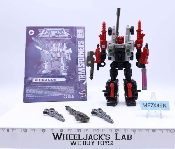 Red Cog 100% Complete Transformers Legacy 2022 Hasbro Action Figure main image