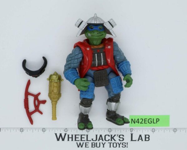 Samurai Leo Movie III Teenage Mutant Ninja Turtle 1993 Playmates Vintage Figure main image