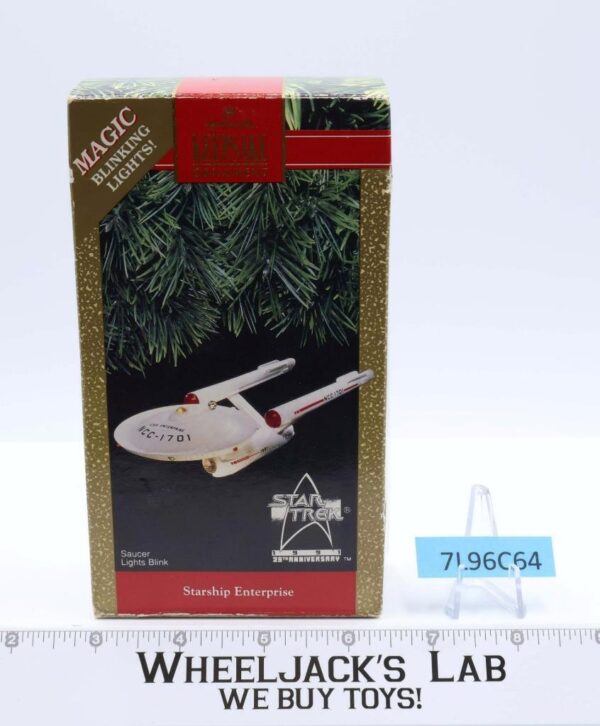 Starship Enterprise 25th Ann. Star Trek Keepsake Ornament 1991 Hallmark main image