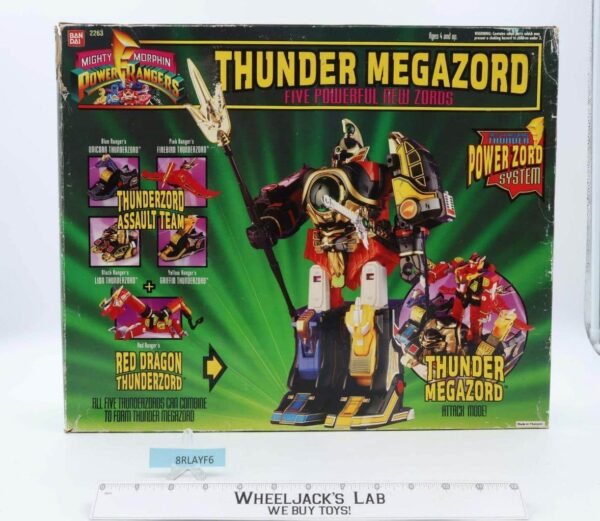 Thunderzord Assault Team Mighty Morphin Power Rangers 1994 Bandai Action Figure main image