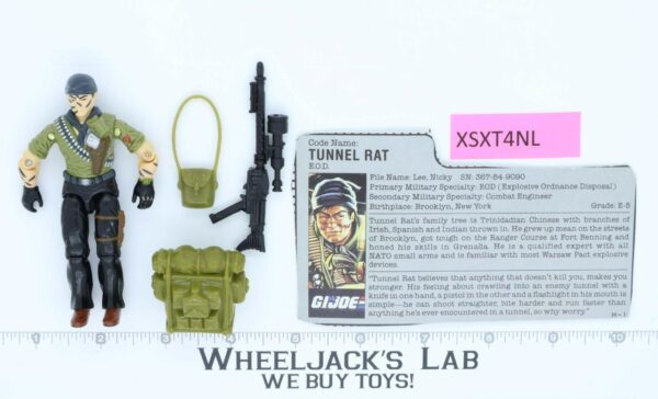 Tunnel Rat V1 G.I Joe 1987 Hasbro Vintage Action Figure main image