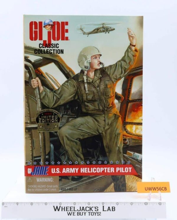 US Army Helicopter Pilot GI Joe Classic Collection 1997 Hasbro NEW MISB SEALED main image