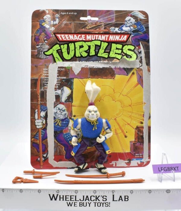 Usagi Yojimbo W/Cardback 100% Complete TMNT 1989 Playmates Vintage Action Figure main image